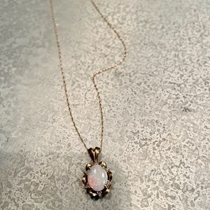 10K Opal Necklace